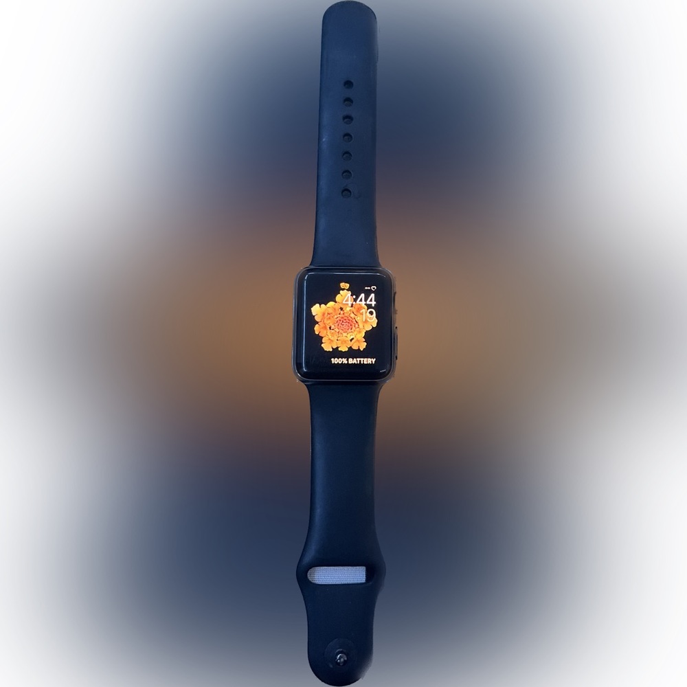 Apple Watch Series 3 GPS + Cellular 38mm Space Grey w/Black Band